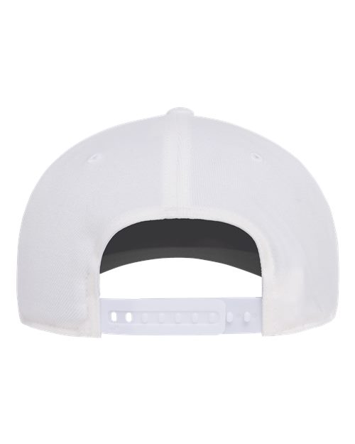 Flexfit 110F 110® Snapback Cap - White - back