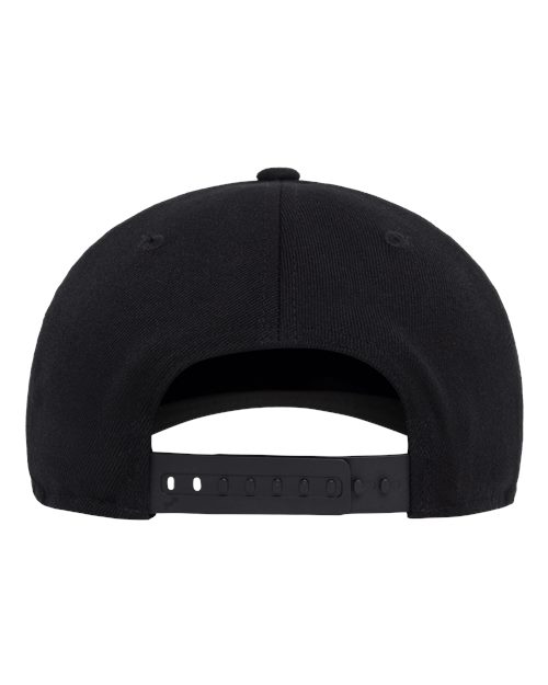 Flexfit 110F 110® Snapback Cap - Black - back