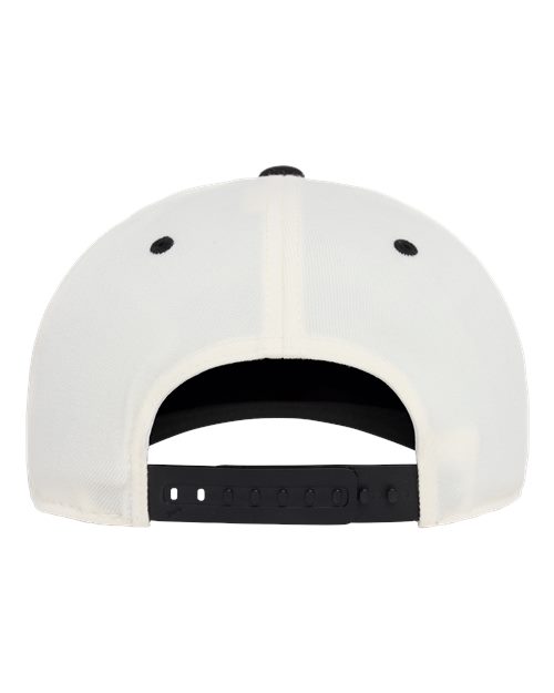 Flexfit 110F 110® Snapback Cap - Natural/ Black - back