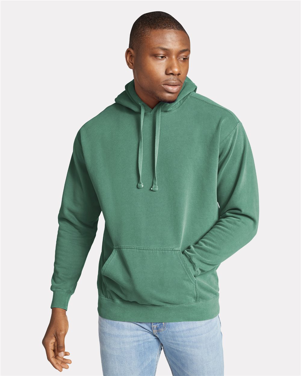 Comfort Colors 1567 Unisex Garment-Dyed Hooded Sweatshirt - style