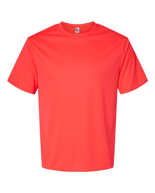 C2 Sport 5100 Unisex Performance T-Shirt - Hot Coral - front