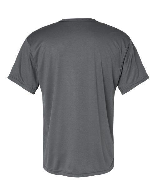Alleson Athletic 7930 Men's B-Core Placket Jersey - Graphite - back