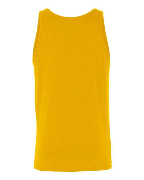 BELLA + CANVAS 3480 Jersey Tank - Gold - back