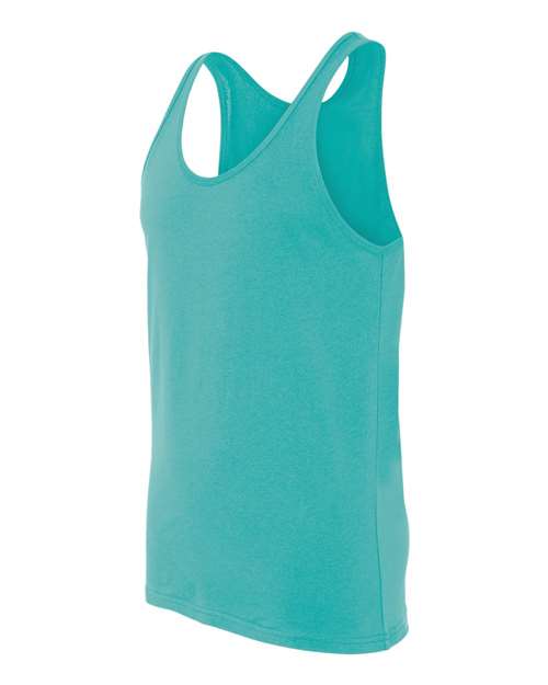 BELLA + CANVAS 3480 Jersey Tank - Teal - side