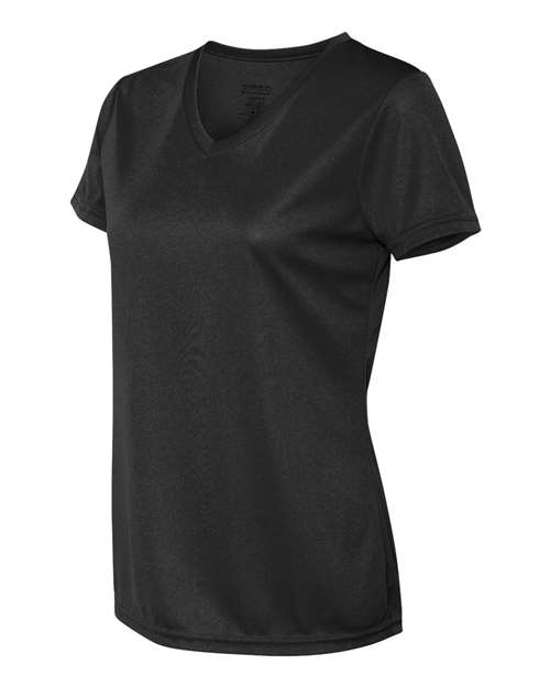 Augusta Sportswear 1790 Women's Nexgen Performance V-Neck T-Shirt - Black - side