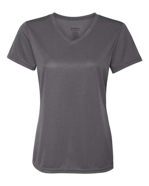 Augusta Sportswear 1790 Women's Nexgen Performance V-Neck T-Shirt - Graphite - front