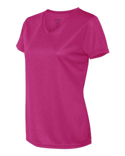 Augusta Sportswear 1790 Women's Nexgen Performance V-Neck T-Shirt - Power Pink - side