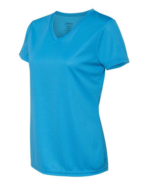 Augusta Sportswear 1790 Women's Nexgen Performance V-Neck T-Shirt - Power Blue - side