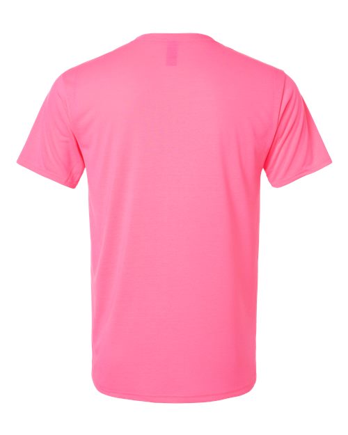 Gildan 42000 Unisex Performance® T-Shirt - Safety Pink - back