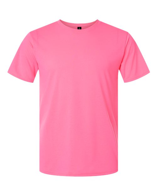 Gildan 42000 Unisex Performance® T-Shirt - Safety Pink - front