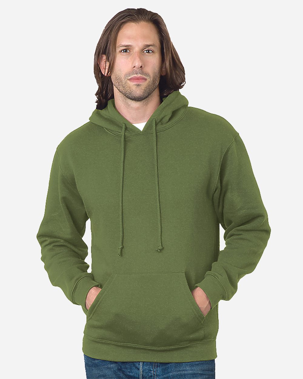 Bayside 960 Unisex USA-Made Hooded Sweatshirt - style