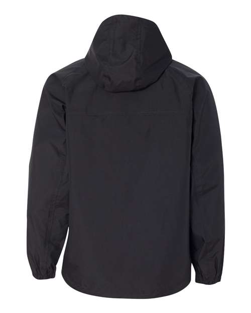 DRI DUCK 5335 Unisex Torrent Waterproof Hooded Jacket - Black - back