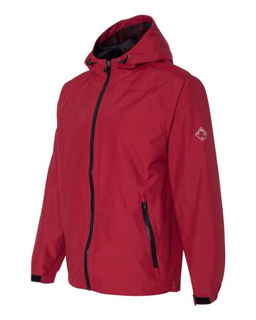 DRI DUCK 5335 Unisex Torrent Waterproof Hooded Jacket - Red - side