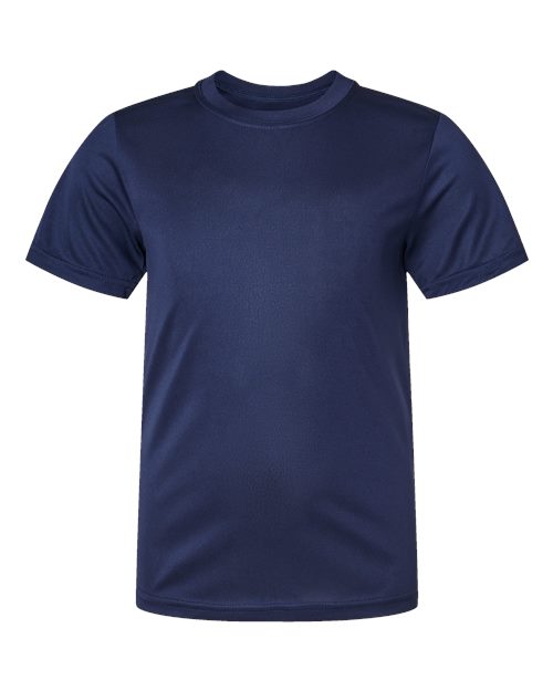 Augusta Sportswear 791 Youth Nexgen Performance T-Shirt - Navy - front
