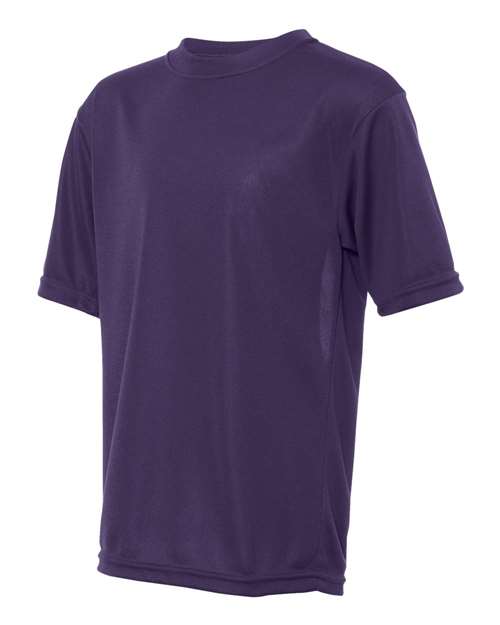 Augusta Sportswear 791 Youth Nexgen Performance T-Shirt - Purple - side