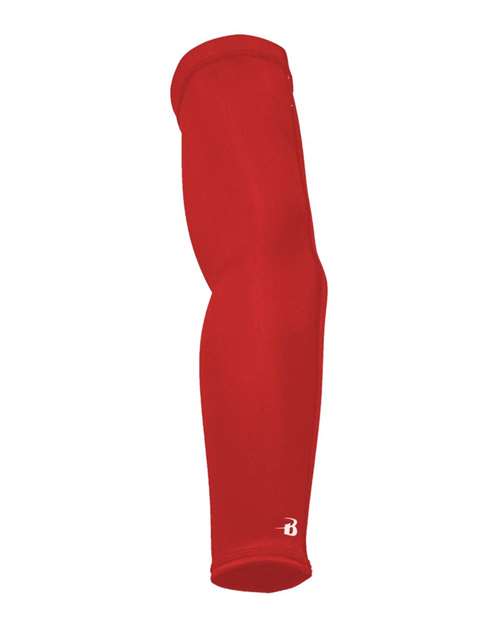 Badger 0200 Unisex Arm Sleeve - Red - front