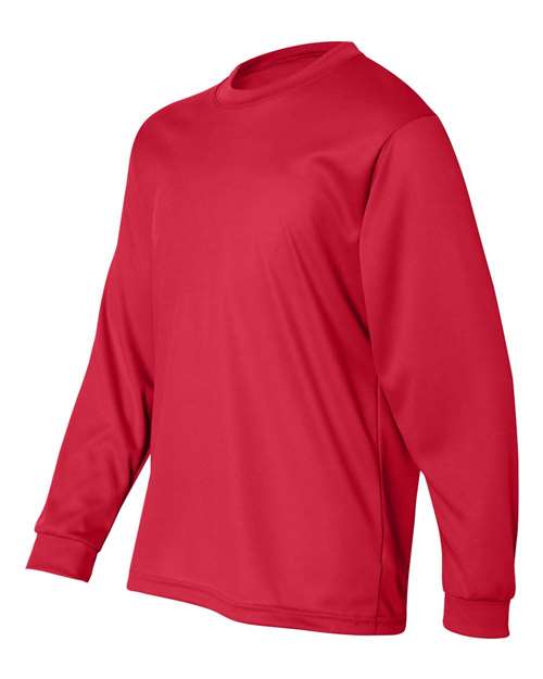 C2 Sport 5204 Youth Performance Long Sleeve T-Shirt - Red - side