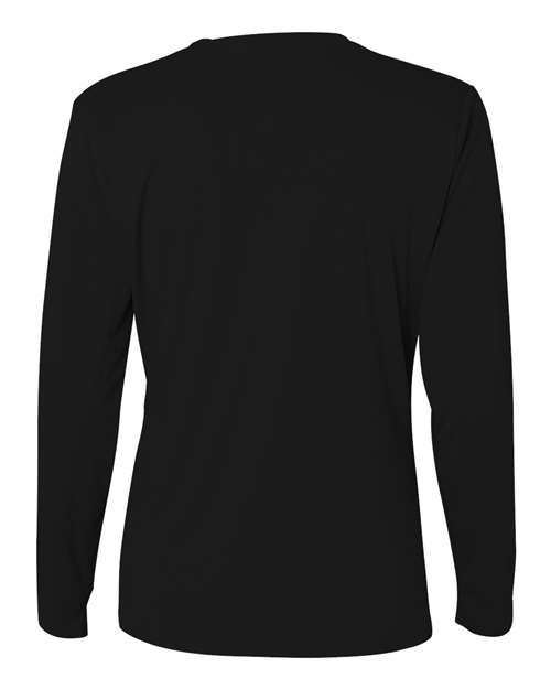 C2 Sport 5604 Women's Performance Long Sleeve T-Shirt - Black - back