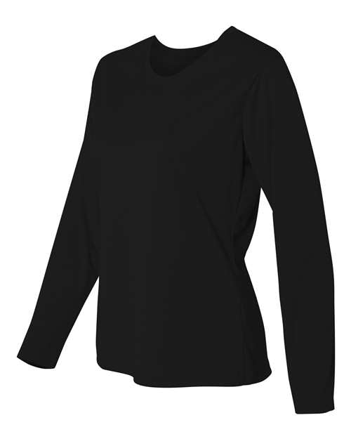 C2 Sport 5604 Women's Performance Long Sleeve T-Shirt - Black - side