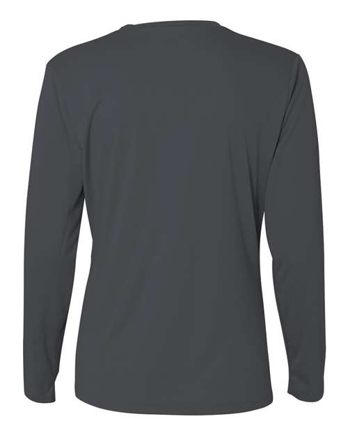 C2 Sport 5604 Women's Performance Long Sleeve T-Shirt - Graphite - back