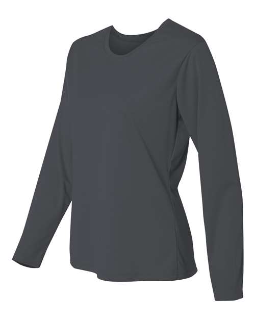 C2 Sport 5604 Women's Performance Long Sleeve T-Shirt - Graphite - side