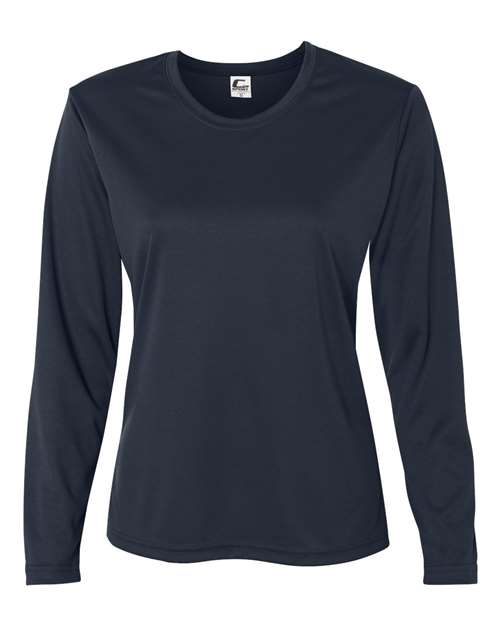 C2 Sport 5604 Women's Performance Long Sleeve T-Shirt - Navy - front