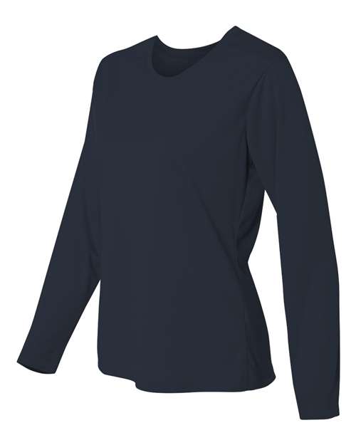 C2 Sport 5604 Women's Performance Long Sleeve T-Shirt - Navy - side