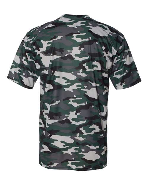 Badger 4181 Men's Camo T-Shirt - Forest - back