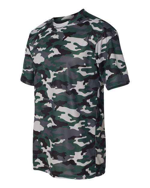 Badger 4181 Men's Camo T-Shirt - Forest - side