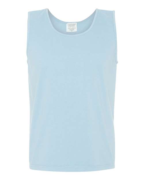 Comfort Colors 9360 Unisex Garment-Dyed Heavyweight Tank Top - Chambray - front