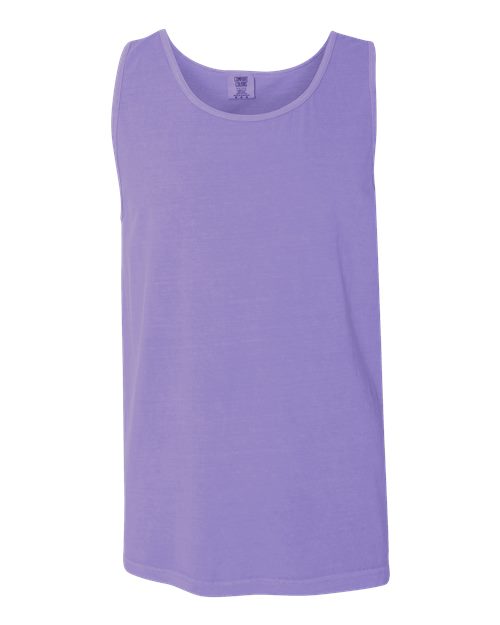 Comfort Colors 9360 Unisex Garment-Dyed Heavyweight Tank Top - Violet - front