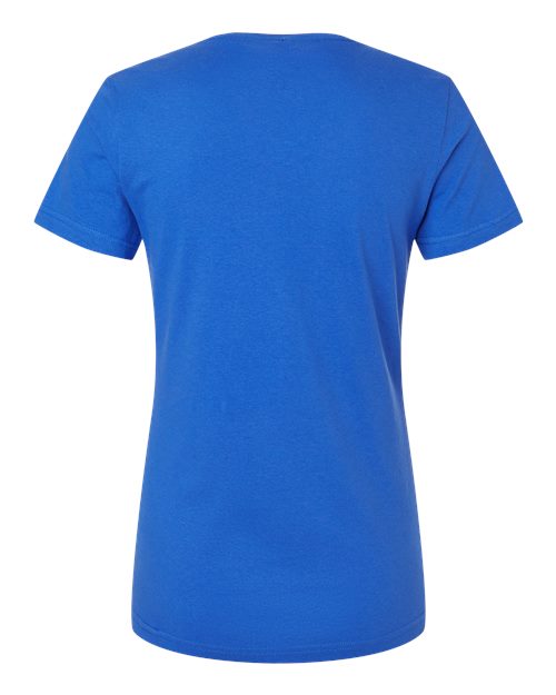 Gildan 64V00L Women's Softstyle® V-Neck T-Shirt - Royal - back