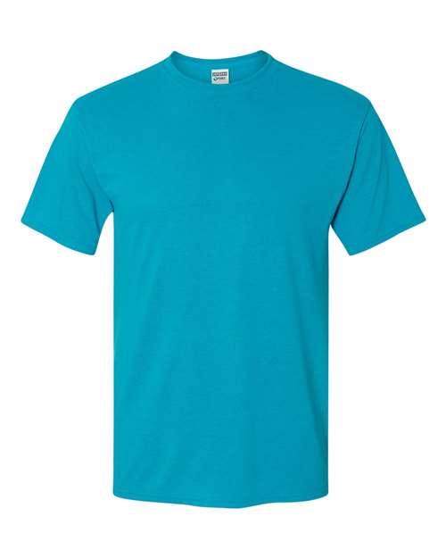 JERZEES 21MR Unisex Dri-Power® Performance T-Shirt - California Blue - front