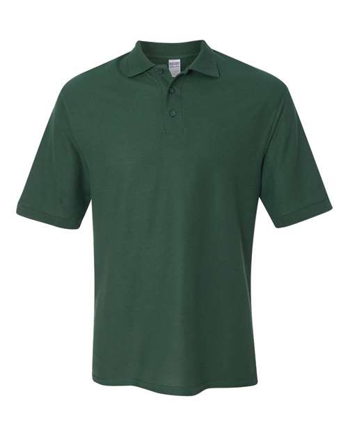 JERZEES 537MR Men's Easy Care™ Piqué Polo - Forest Green - front