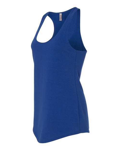 Next Level 6933 Women’s Lightweight French Terry Racerback Tank - Royal - side