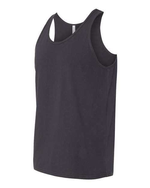BELLA + CANVAS 3480 Jersey Tank - Dark Grey - side