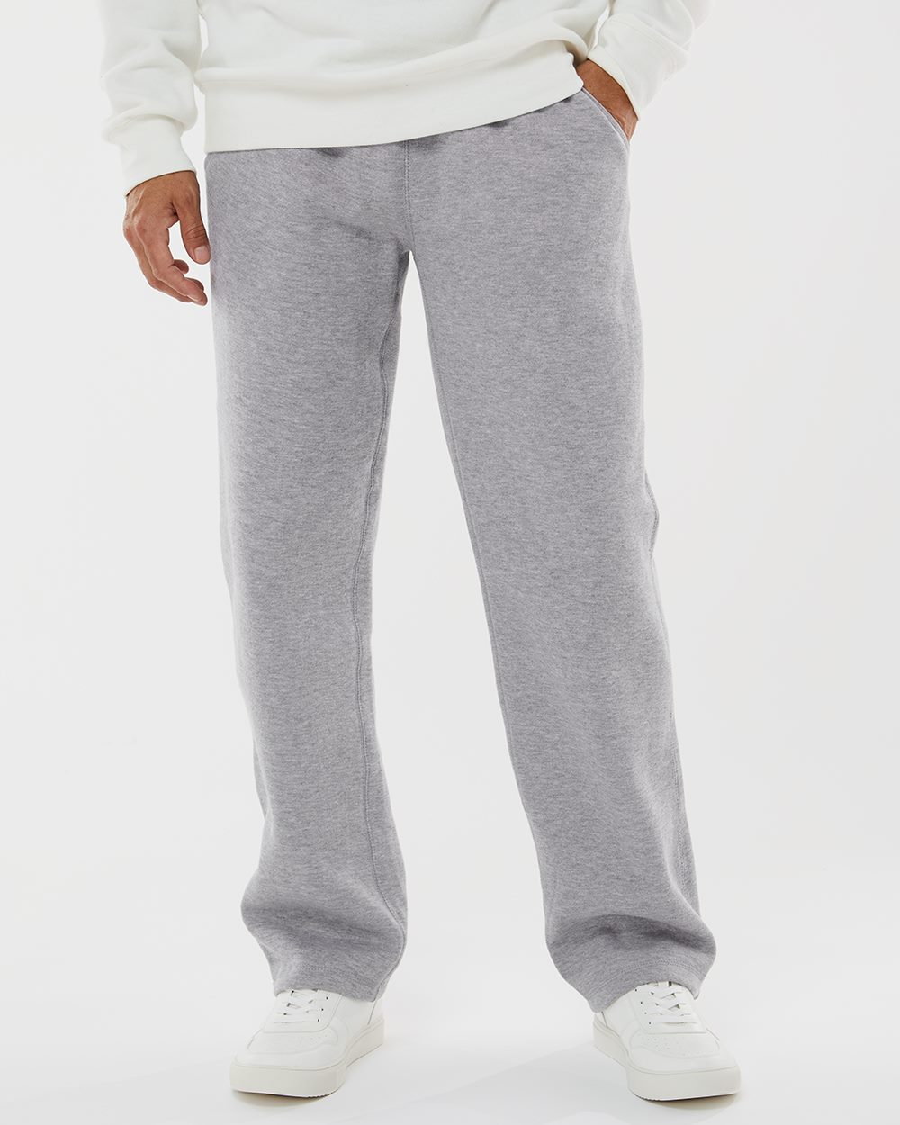 J. America 8992 Men's Premium Open-Bottom Sweatpants - style