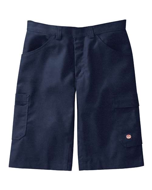 Red Kap PT4A Men's Shop Shorts - Navy - front