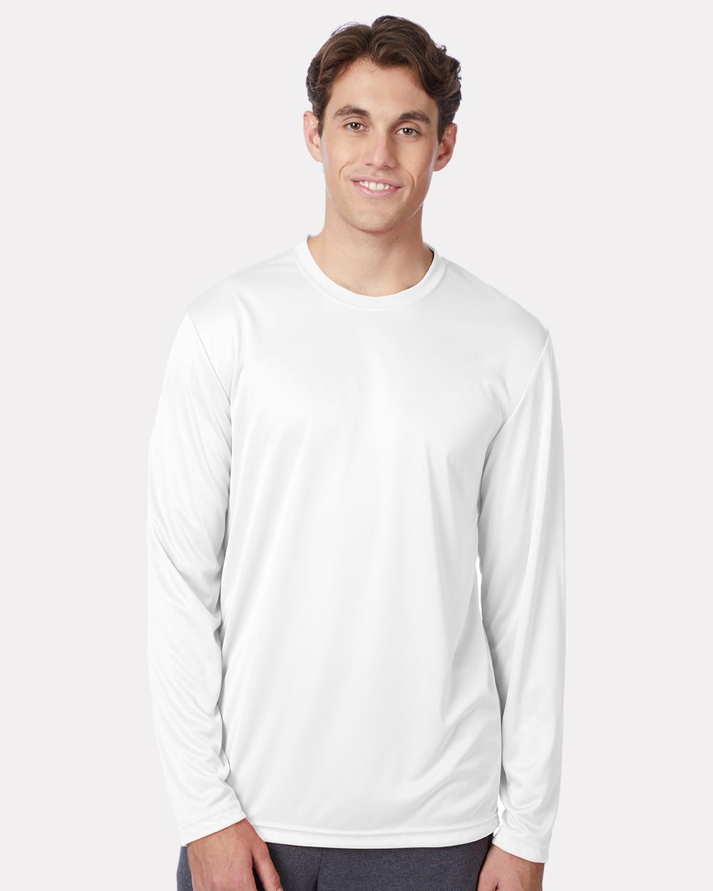 Hanes 482L Unisex Cool DRI® Long Sleeve Performance T-Shirt - style