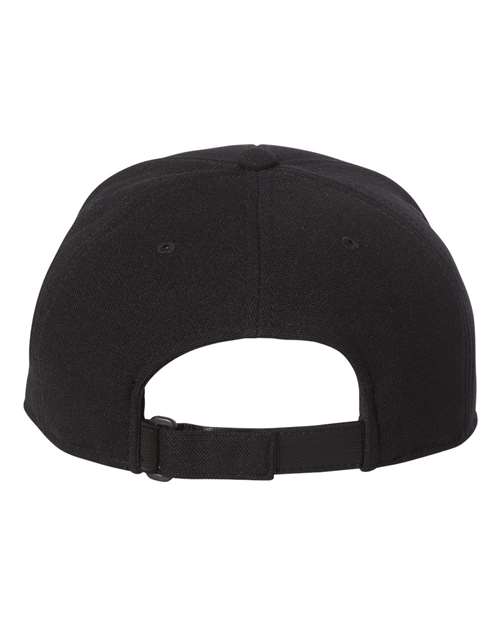 Flexfit 110P 110® Cool & Dry Mini-Piqué Cap - Black - back