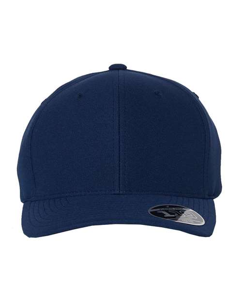 Flexfit 110P 110® Cool & Dry Mini-Piqué Cap - Navy - front