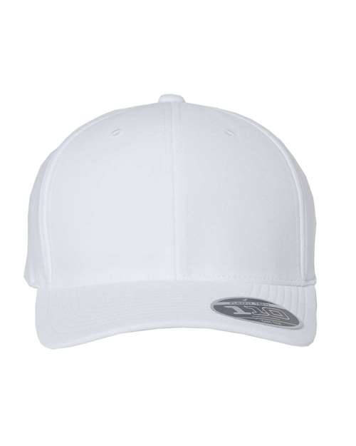 Flexfit 110P 110® Cool & Dry Mini-Piqué Cap - White - front