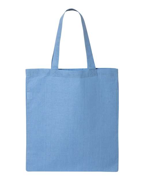 Q-Tees QTB Economical Tote - Carolina Blue - front