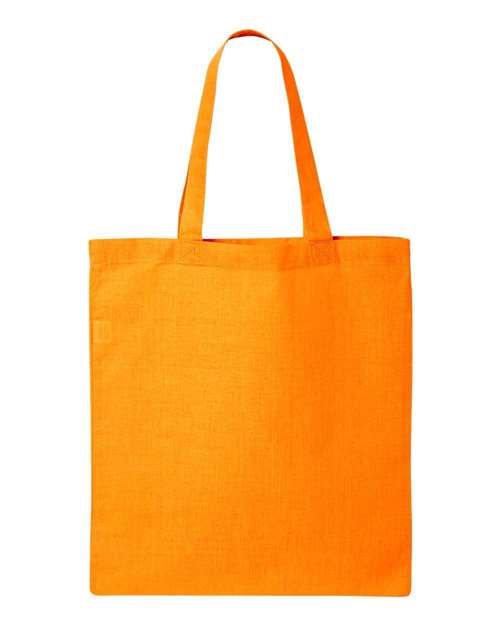 Q-Tees QTB Economical Tote - Gold - back