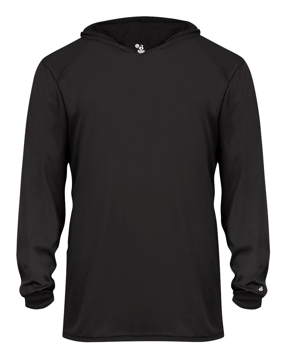 Badger 2105 Youth B-Core Hooded Long Sleeve T-Shirt - style