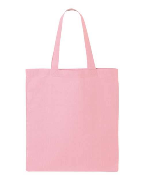 Q-Tees QTB Economical Tote - Light Pink - front