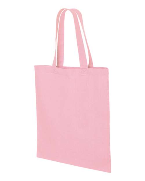 Q-Tees QTB Economical Tote - Light Pink - side