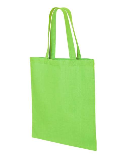 Q-Tees QTB Economical Tote - Lime - side