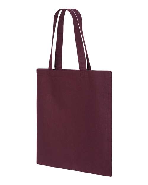 Q-Tees QTB Economical Tote - Maroon - side