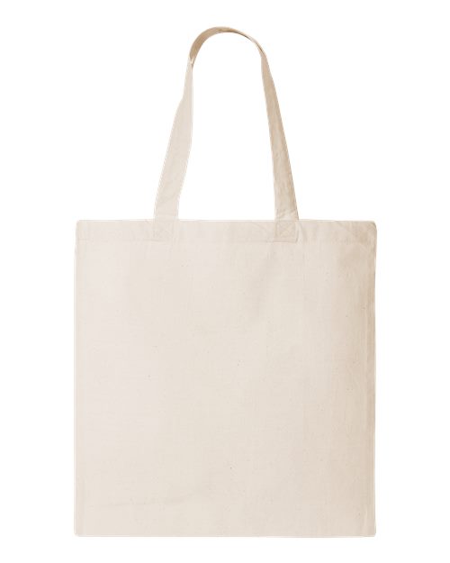 Q-Tees QTB Economical Tote - Natural - back